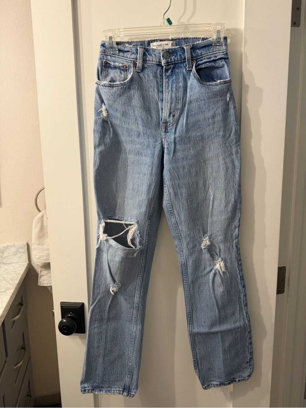 Abercrombie 90s Straight Curve Love Jeans